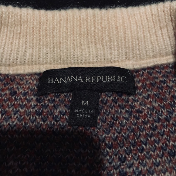 WOMENS BANANA REPUBLIC OVERSIZED PLAID SWEATER! - Picture 4 of 5